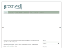 Tablet Screenshot of greenwellconsulting.co.uk